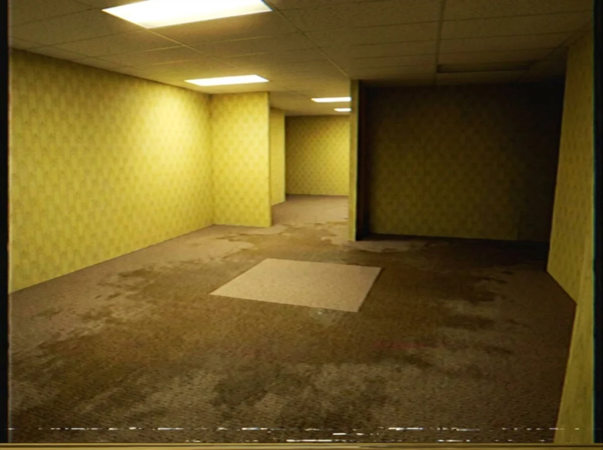 room with a dry carpet